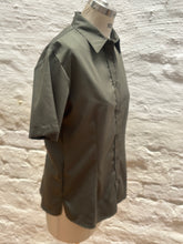 Load image into Gallery viewer, DZ LADIES Managers Short Sleeve Shirt -Sage or Charcoal
