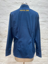 Load image into Gallery viewer, DZ LADIES Managers Long Sleeve Navy Shirt
