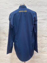 Load image into Gallery viewer, DZ MENS Managers Long Sleeve Navy Shirt
