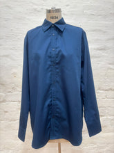 Load image into Gallery viewer, DZ MENS Managers Long Sleeve Navy Shirt
