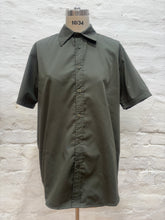 Load image into Gallery viewer, DZ MENS Managers Short Sleeve Shirt - Sage or Charcoal
